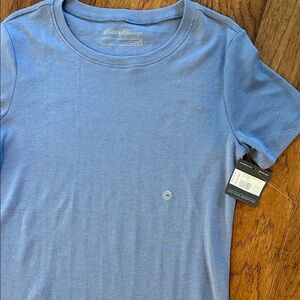 Eddie Bauer Sky Blue Crew Neck Tee